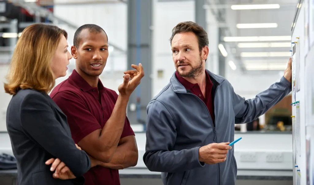 People Comparing Retirement Plans for Small Businesses