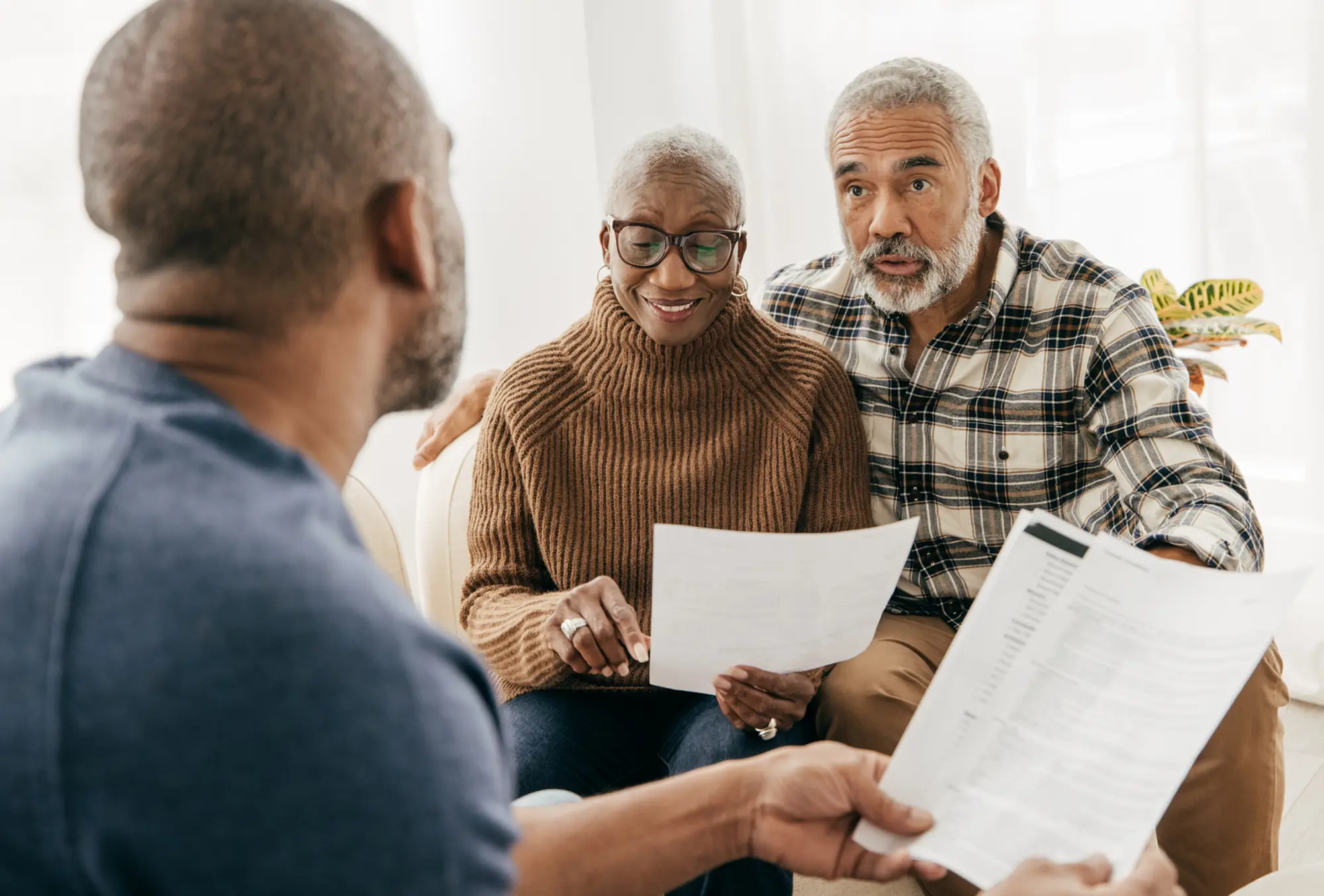 Family setting up their estate planning game